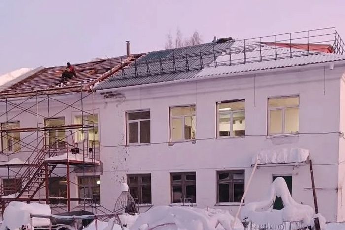 Капремонт детсада №1 в городе Мураши продолжают