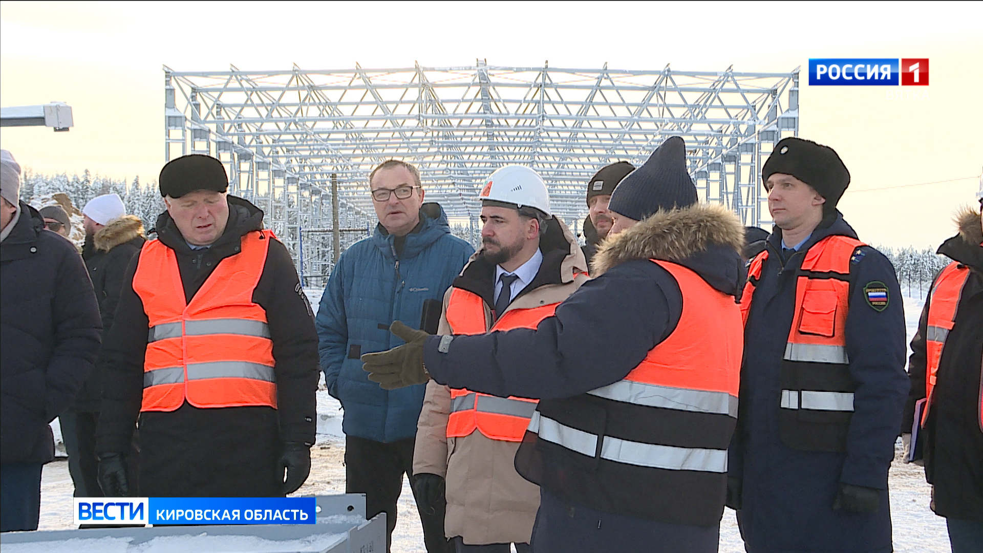 В Осинцах активно ведется строительство комплекса по переработке отходов «Центральный»