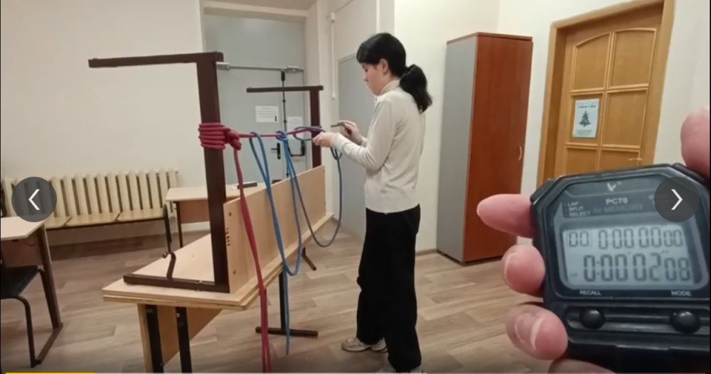 Быстрее всех в регионе вяжут узлы юные туристы из Кирова