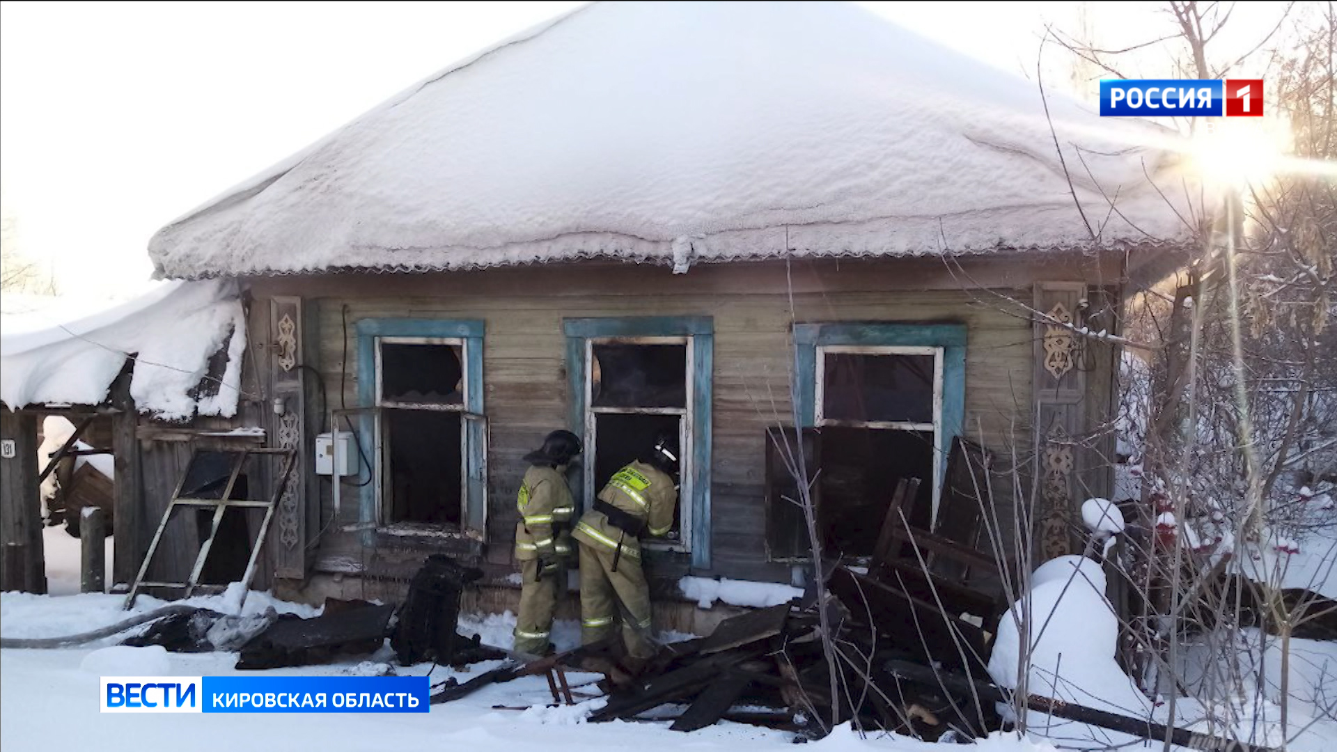 В Уржумском районе в результате пожара погиб мужчина