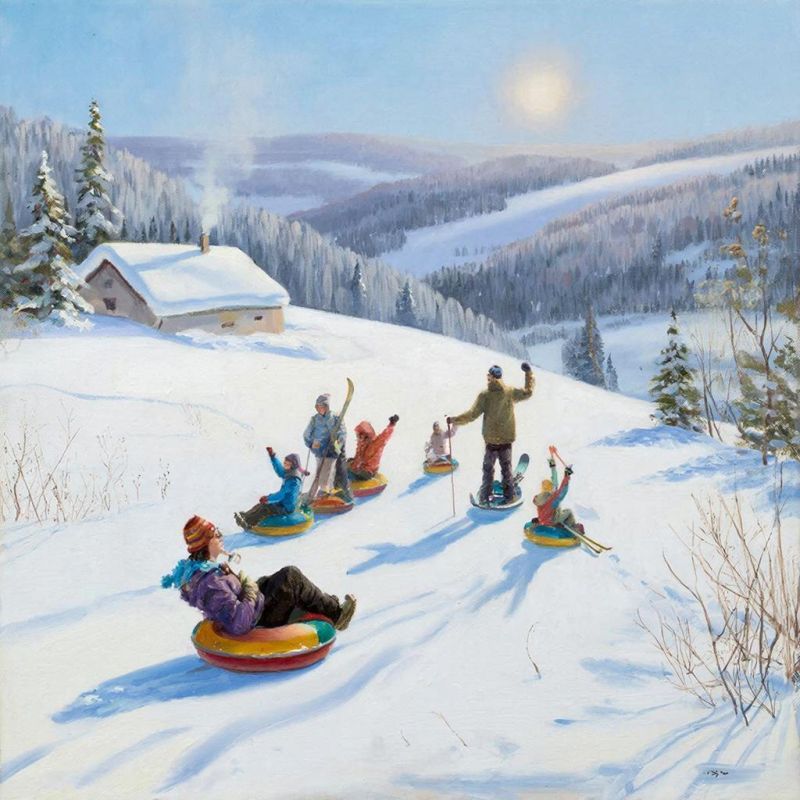 Кировчанам напоминают о правилах безопасности при катании на тюбинге