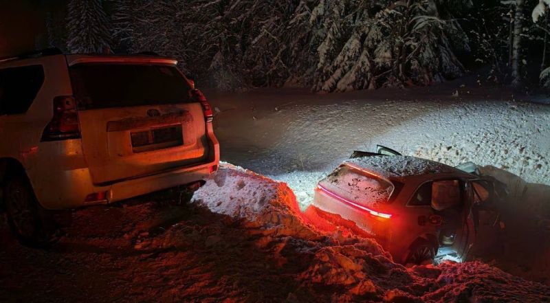 В Юрьянском районе произошло ДТП с большим количеством пострадавших