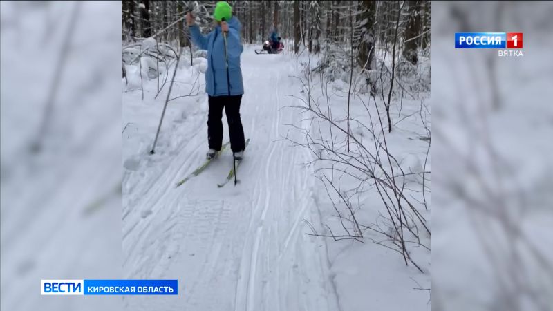 В Дороничах народная лыжня стала опасной