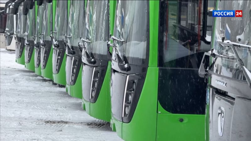 В 2026 году жители Кирова получат 103 современных автобуса