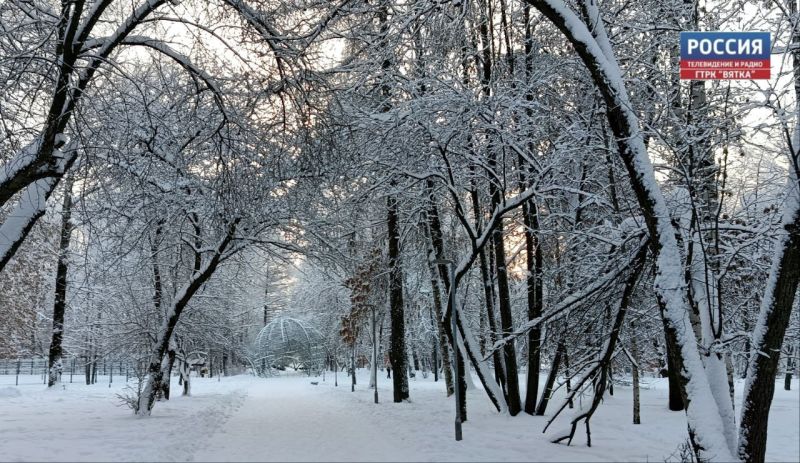 Комфортную зимнюю погоду прогнозируют в Кировской области 2 января