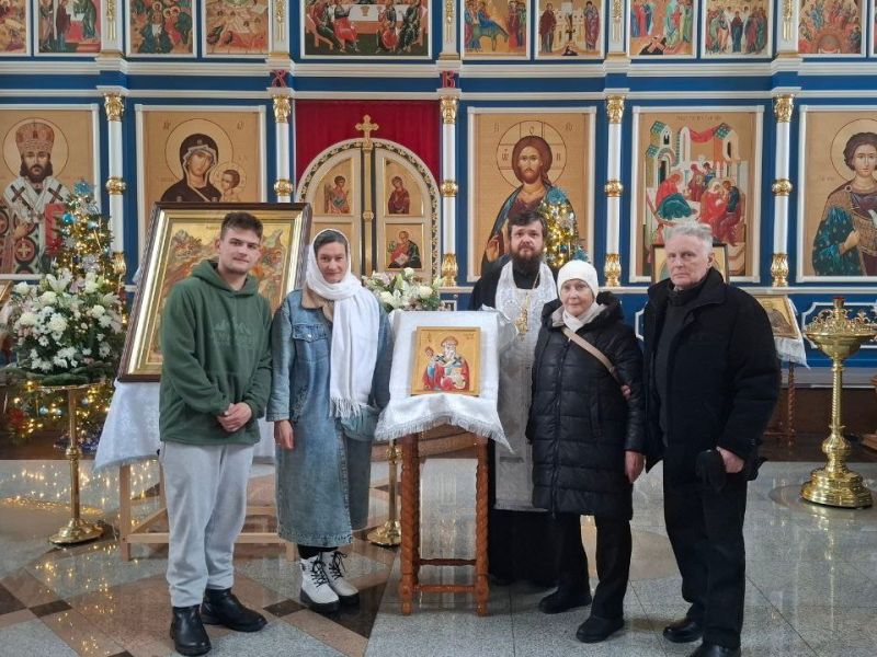 В храме Рождества Пресвятой Богородицы появилась новая святыня