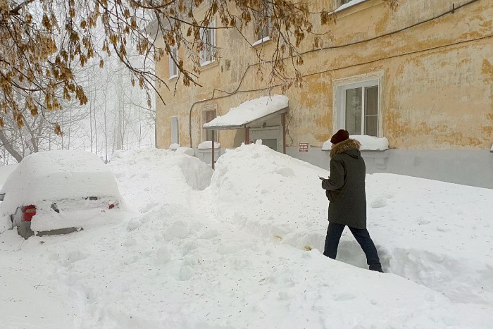 В Кирове сотрудники Госжилинспекции обязали управляющую компанию почистить двор
