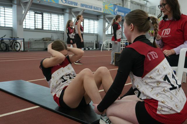 Кировские студенты показали себя на фестивале ГТО