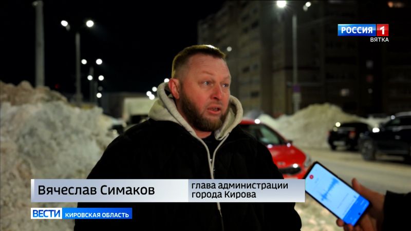 В Кирове были эвакуированы машины, которые нарушали правила парковки и были помехой для спецтехники