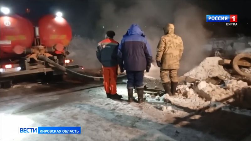 Авария на теплосетях в слободе Курочкины устранена, подачу тепла контролируют в администрации города