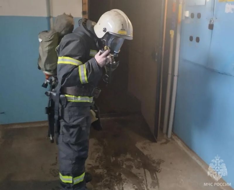 В Коминтерне из-за пожара эвакуировали 5 человек