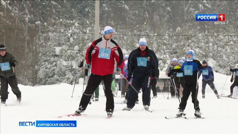 10 тысяч жителей Кировской области приняли участие в «Лыжне России»