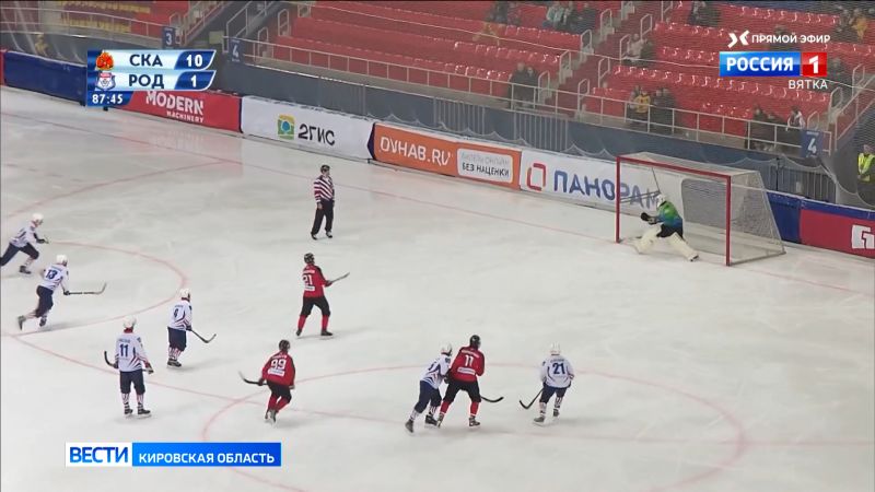 Кировская «Родина» проиграла с разгромным счетом хабаровскому «СКА-Нефтянику»