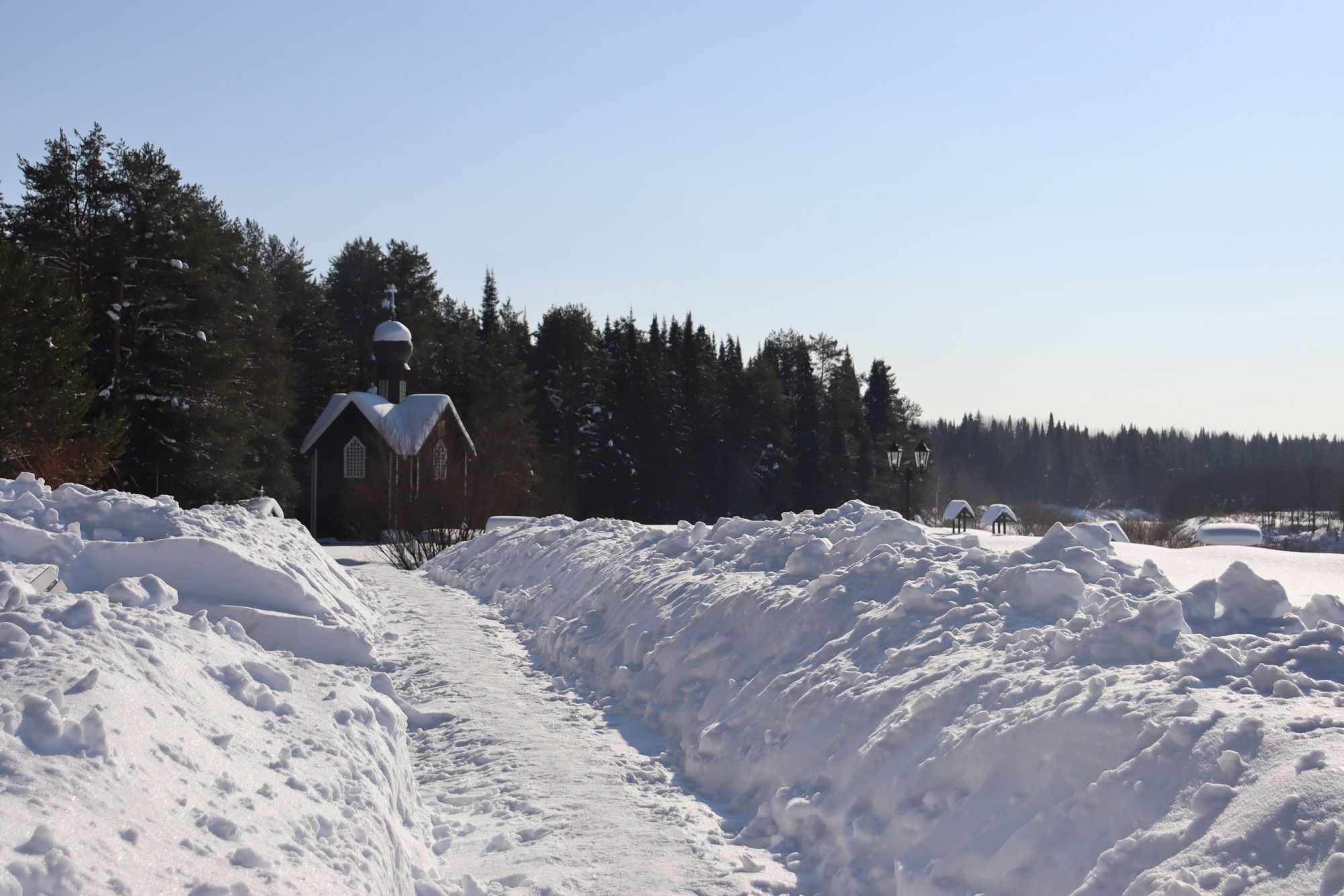 В Великорецком прошел зимний осмотр экотропы