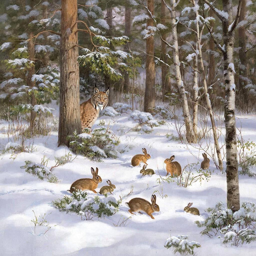 В минэкологии рассказали, чем в марте заняты жители лесов Кировской области