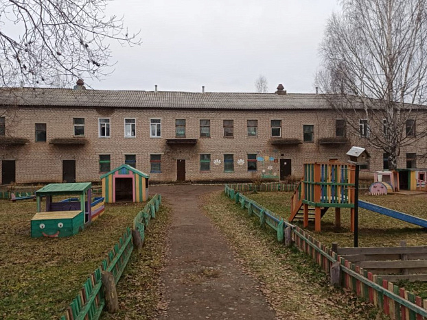 Детский сад «Буратино» в Фаленках начали ремонтировать