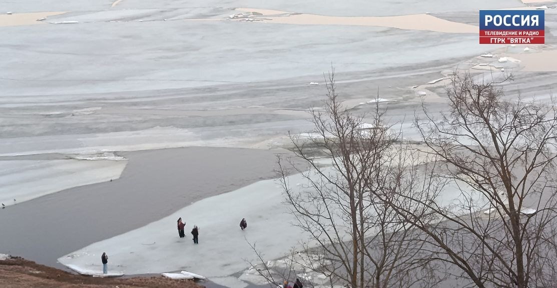 Кировчан предупредили об опасности весеннего льда