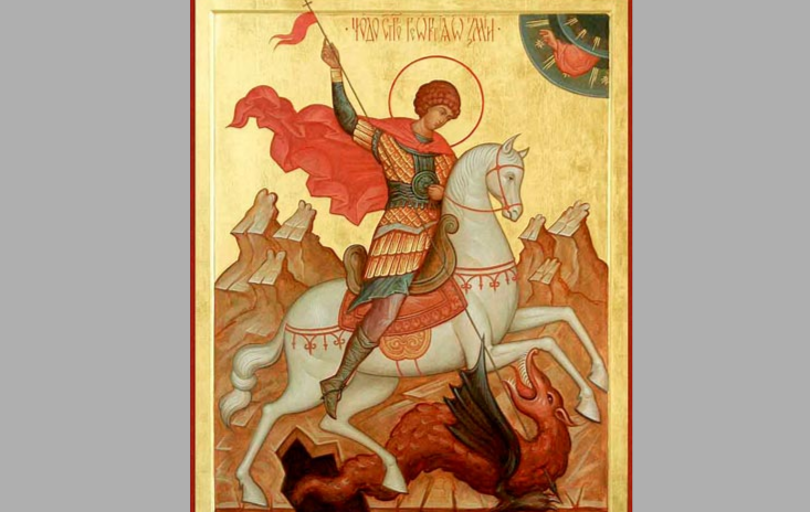 Кировский храм обретет новую икону Георгия Победоносца с частицей мощей