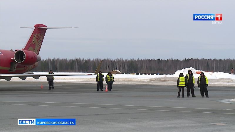 В июне планируется возобновить авиарейс из Кирова в Дагестан