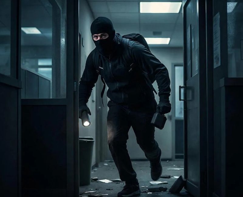 В Кирове ночного вора нашли по оставленным на месте преступления образцам биоматериала