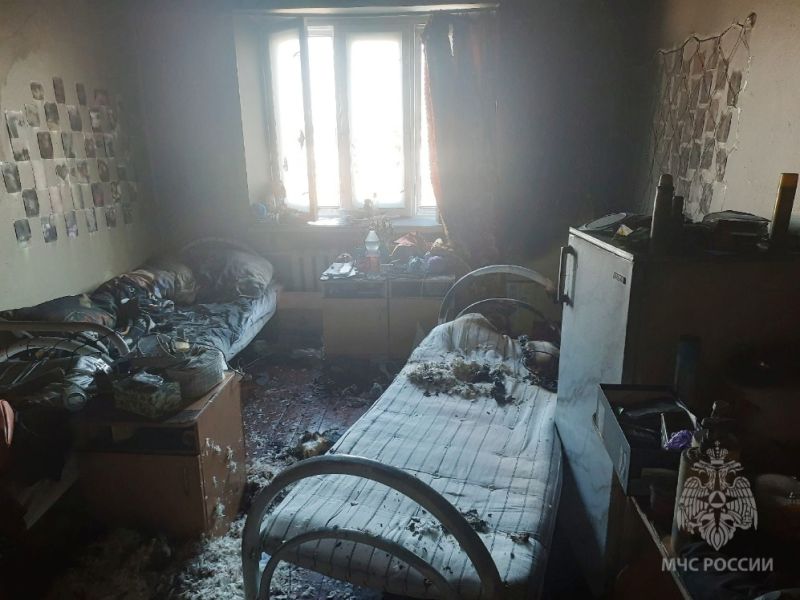 В Котельниче произошел пожар в общежитии сельскохозяйственного техникума