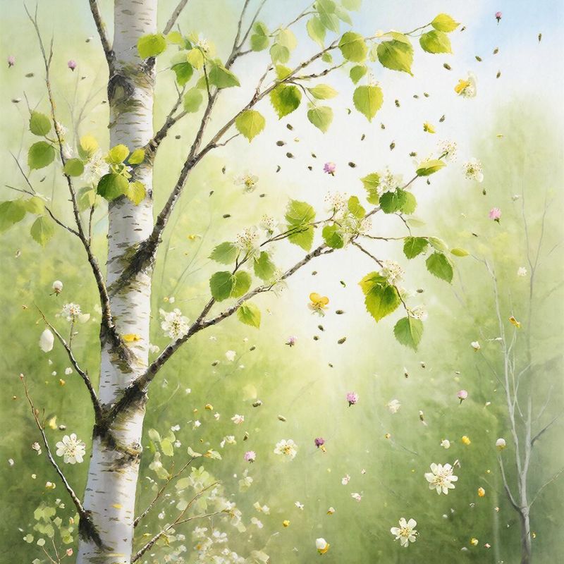 Российские ученые тестируют первую отечественную вакцину от аллергии на пыльцу берёзы