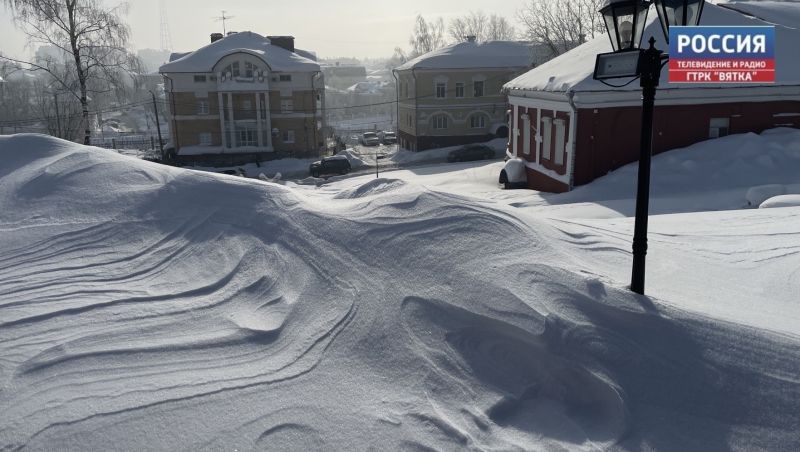 В понедельник в Кирове обещают морозы и гололедицу