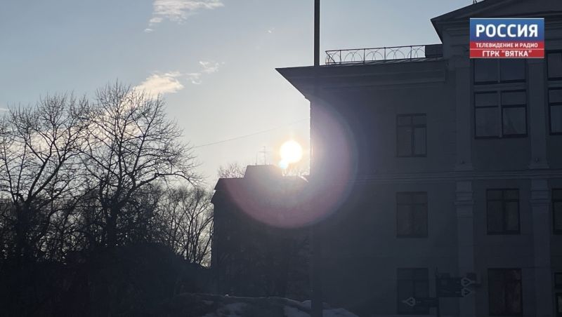 В понедельник в Кирове до  10 и облачно