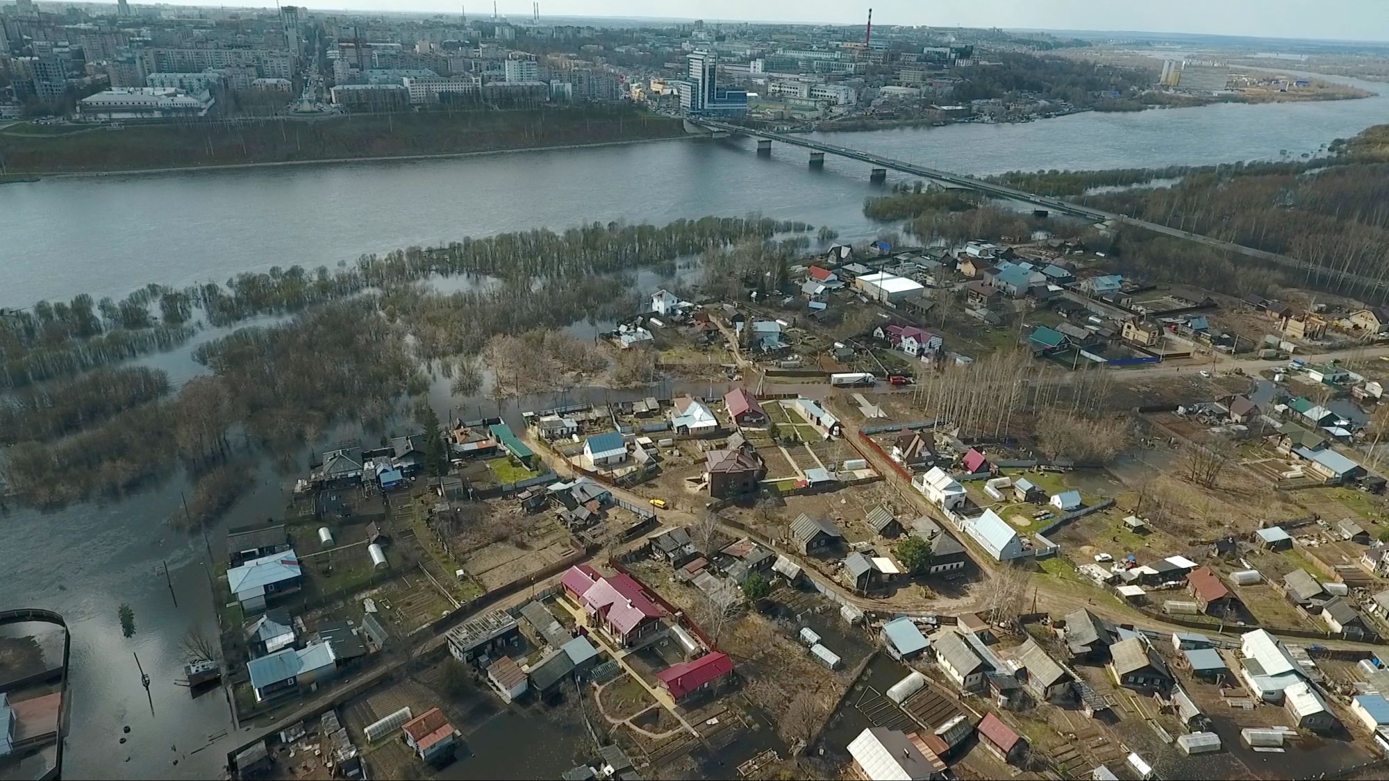 В Кировской области подтоплены 45 придомовых территорий