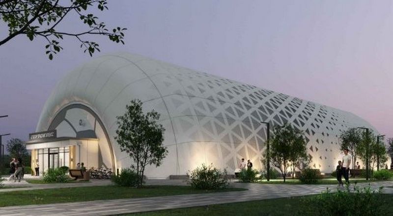 Крытый футбольный зал и спортплощадки появятся на улице Энтузиастов в Кирове.