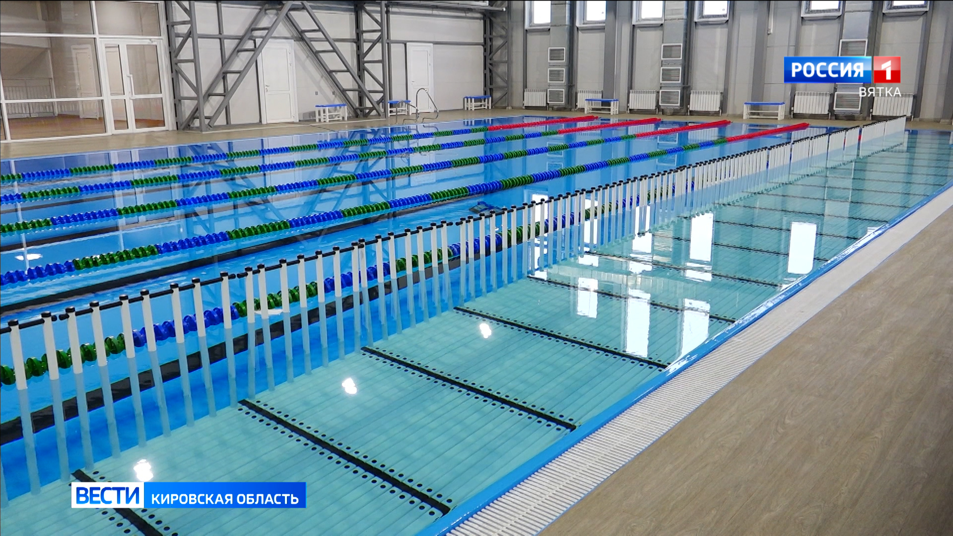 В Вятских Полянах выходит на финишную прямую строительство нового модульного бассейна