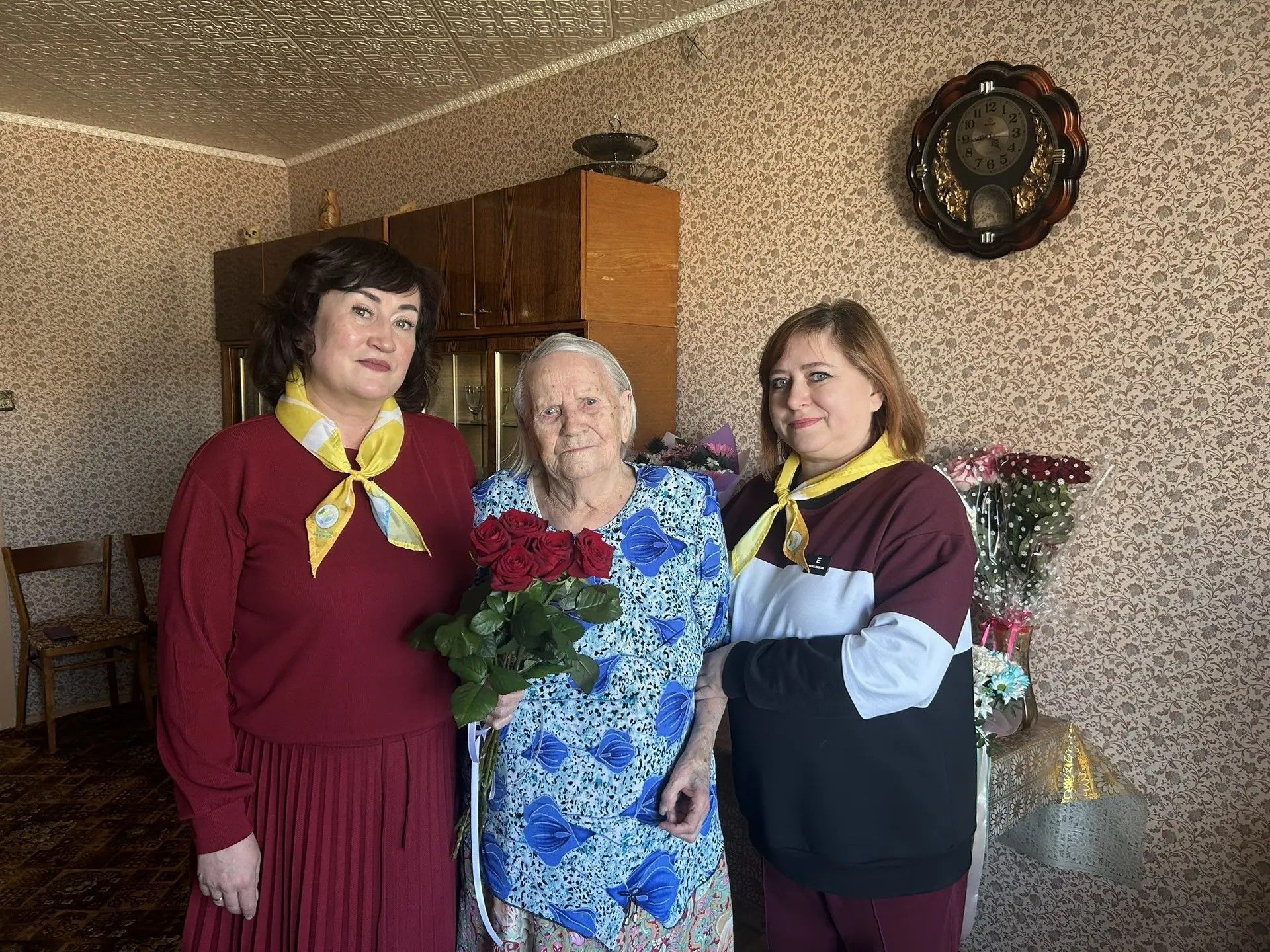 Ветерана Великой Отечественной войны из Кирово-Чепецка поздравили со 102-летием