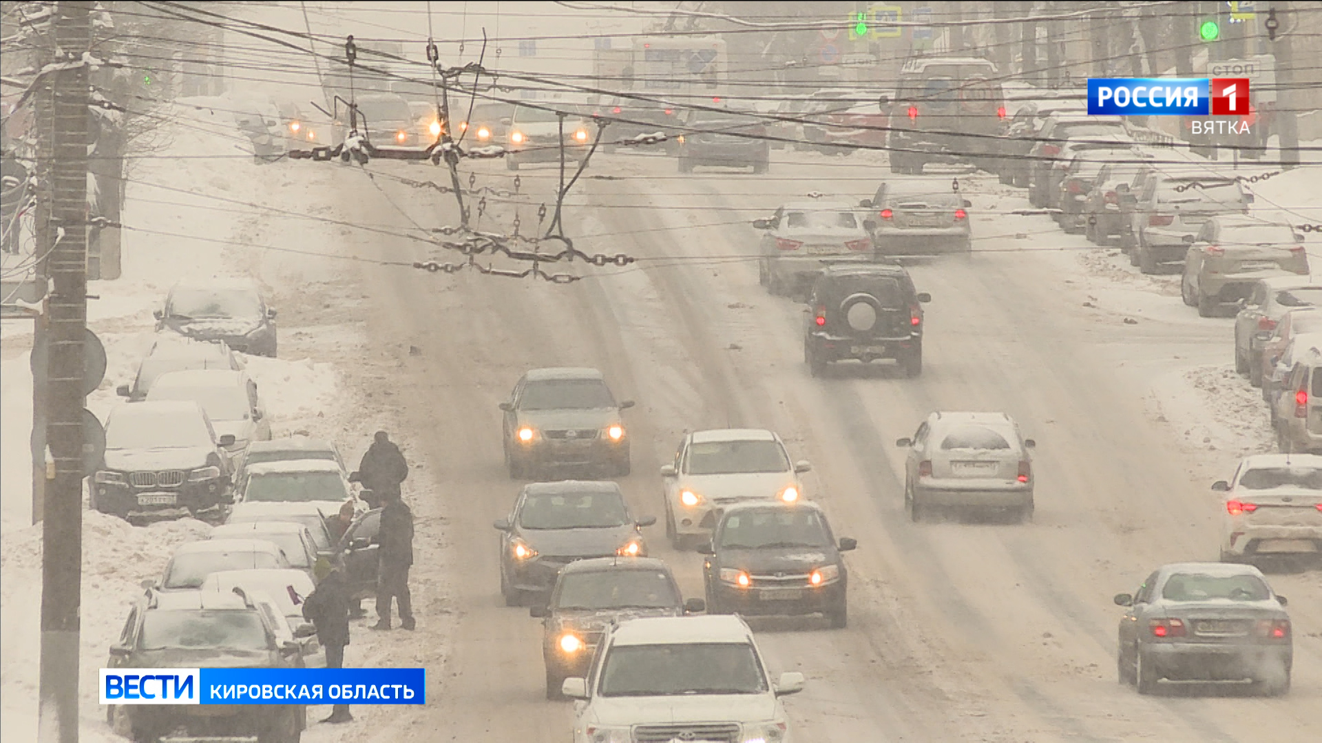 За два дня Киров и районы области завалило снегом