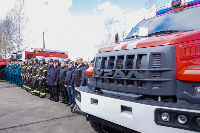 В Слободском открылось новое пожарное депо – самое современное в Кировской области