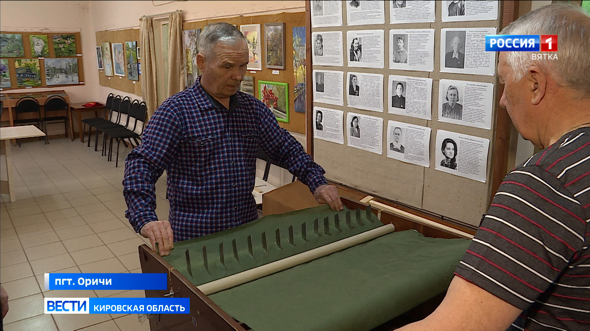 В волонтерской мастерской Оричевского музея появились самодельные станки для изготовления маскировочных сетей