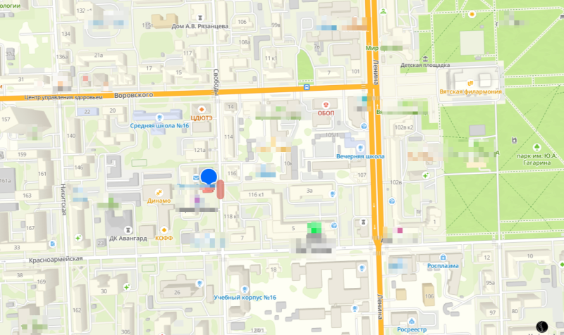 В Кирове на неделю перекроют дорогу на улице Свободы