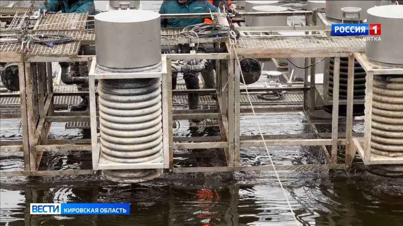 Светомузыкальный фонтан у кировского цирка начали готовить к открытию сезона