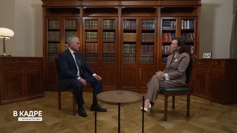 Председатель Госдумы Вячеслав Володин дал интервью в День российского парламентаризма