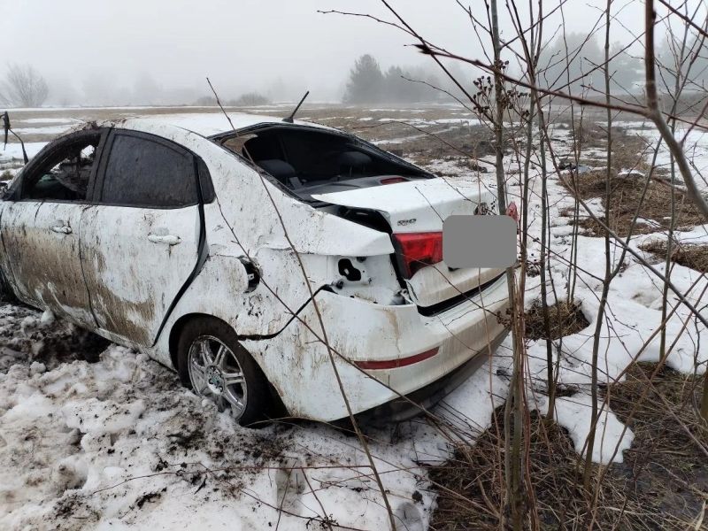 Две аварии с опрокидыванием зарегистрировали на дорогах региона