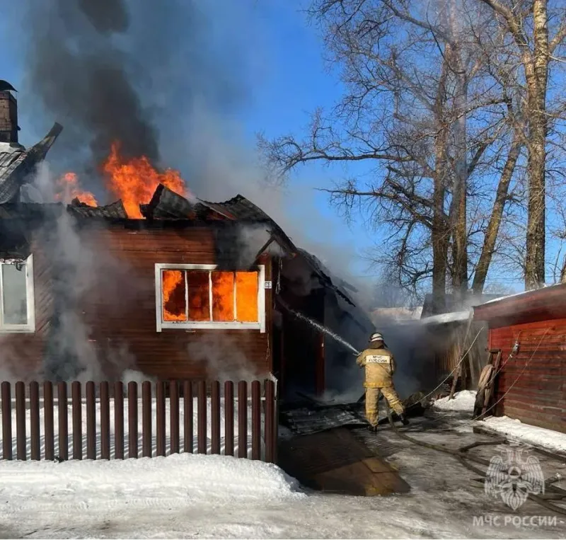 В Кирове во вторник горели два жилых дома