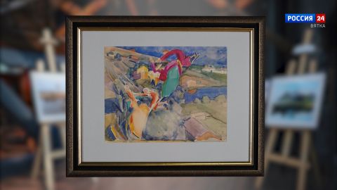 Искусство увидеть… История одной картины: «Качели» 1917 год