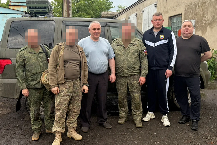 Кировчане передали большую партию гуманитарного груза мобилизованным бойцам