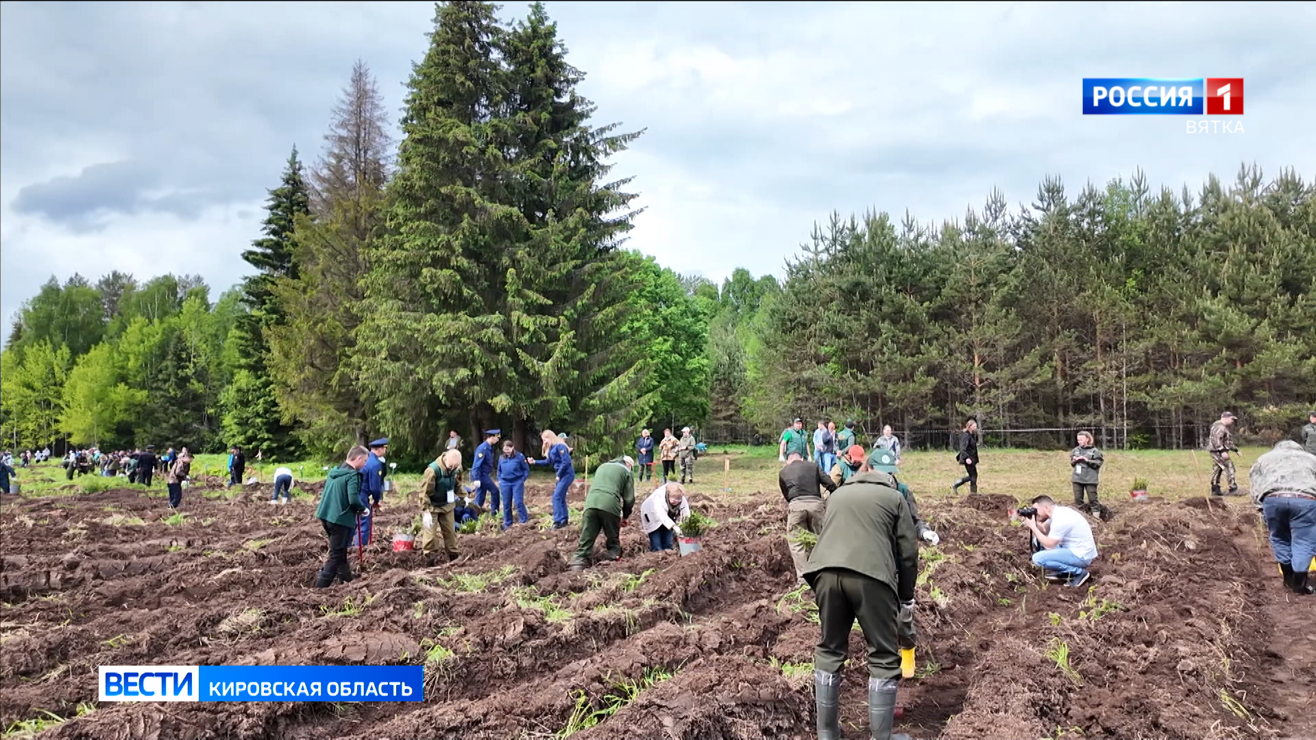 В Кировской области прошла международная акция «Сад памяти»