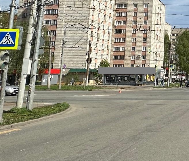 На пересечении Воровского и Производственной в четверг произошли две аварии