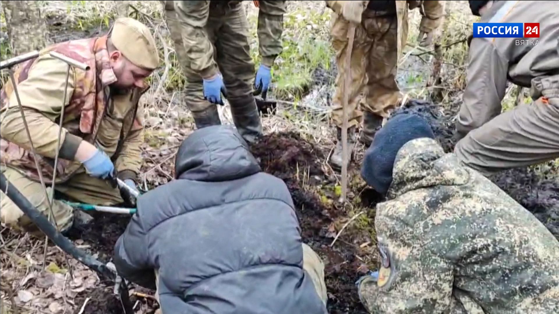 В ходе «Вахты Памяти» кировские поисковики подняли останки 94 бойцов
