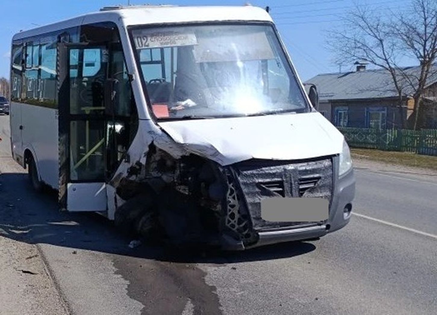 3 пассажира автобуса пострадали в аварии в Слободском районе