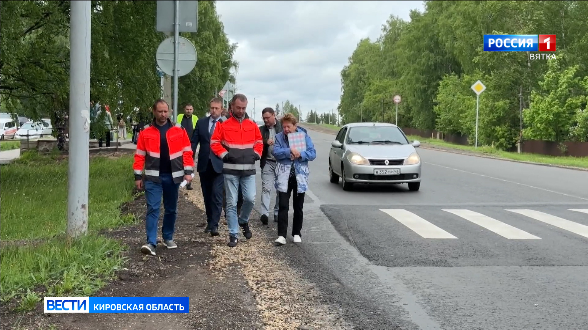 В Кирове на четырех участках выполнены работы по ремонту дорог