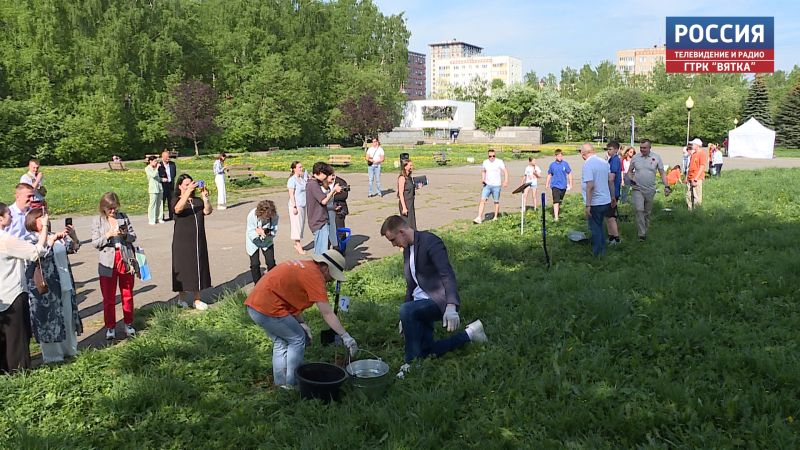 В Кирове стартовала реконструкция парка у Дворца творчества – Мемориала