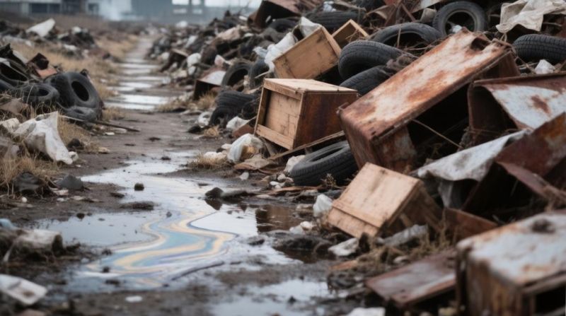 Незаконную свалку в слободе Поскребышевы ликвидировали