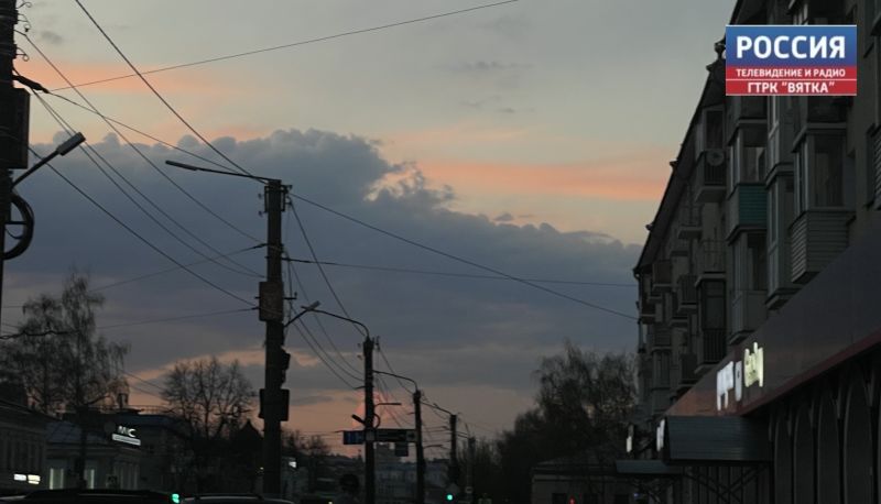 Во вторник в Кировской области ожидается кратковременный дождь
